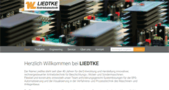 Desktop Screenshot of liedtke-antriebstechnik.de